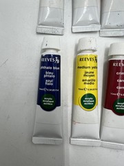Reeves Acrylic Paint 10ml Lot of 18 Tubes, Unused