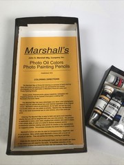 Marshall’s Photo Coloring System Advanced Set Photo Oil Kit Used