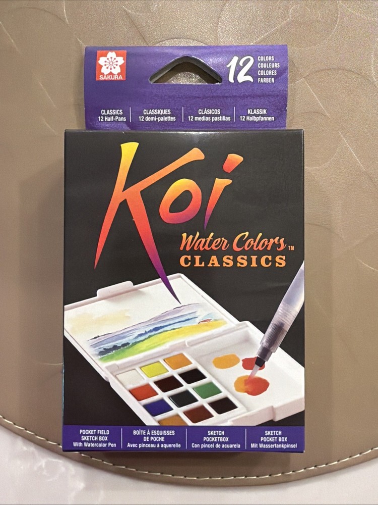 Sakura Koi Water Colors Pocket Field Sketch Box