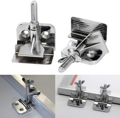 2Pcs Butterfly Hinge Clamp for Screen Printing – Easy Install, Rust-Resistant