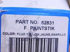 (PACK OF 2) Markal 82831-F Paintstik Solid Paint Marker FLUORESCENT YELLOW (HR)