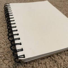 Strathmore 400 Series Sketch Pad 5.5 x 8.5 100 Sheets Spiral White 457-5
