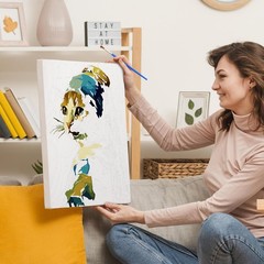Paint By Numbers Cat Masterpiece Cat Without Pearl Earring Art Full Drill Diy