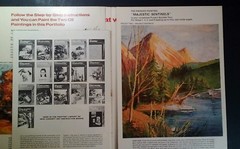 Craftint Enjoy Oil Painting VTG 1971 Instructions 13×10 RARE VHTF NO. 3