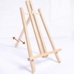2PCS 12 Inch Wooden Tabletop Easel Stand For Painting Art Display Crafts