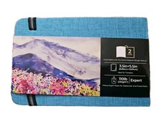 Funto Watercolor Journal 3.5×5.5, 48 Sheet Cold-Pressed with Inner Pocket, 110#