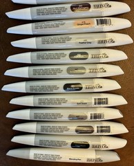 BRAND NEW Nuvo Alcohol Markers Lot Of 33 two sided for art, coloring, crafts