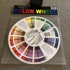 Artists Mixing Guide Color Wheel 9.25″. New Sealed. Free Shipping !