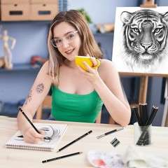 GETFOO Drawing Sketching Pencil Set 21 Pack Art Kit with Graphite…