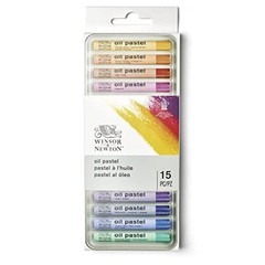 Professionals, Set of 15 1 Count (Pack of 1) Oil Pastel