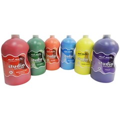Mont Marte Discovery School Acrylic, 1/2 Gallon (2 Liter). Ideal for Students.