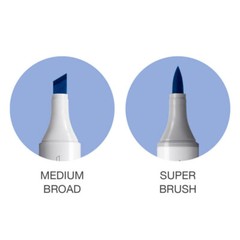 B0000 – B99 * COPIC Sketch Marker Blue – U.S. Authorized Retailer