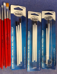 NOS Mixed LOT 25-30 Paint Brushes LOT