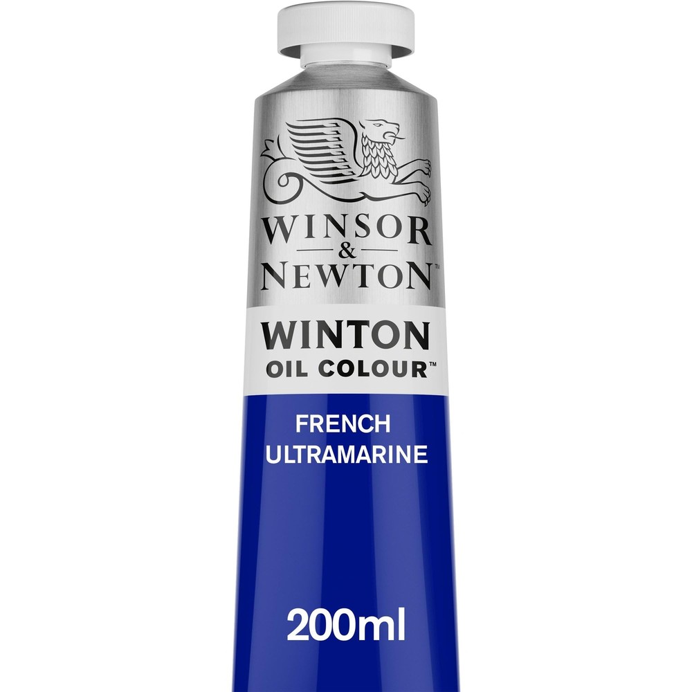 Winsor Newton Winton Oil Paint French Ultramarine 6.76 Fl Oz Tube Student Qua…