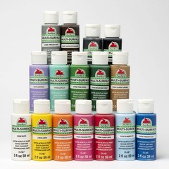 Multi-Surface Paint Set (2-Ounce), Colors, 32 Fl Oz, 16 Piece