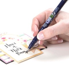 Fudenosuke Brush Pen, Soft Tip, Black
