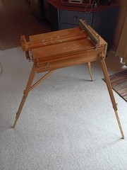 VINTAGE GRUMBACHER # 286 PORTABLE ARTIST EASEL Jullian Brevete