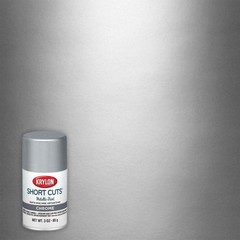 Krylon SCS-032 Gloss Chrome Metallic Short Cuts Spray Paint 3 oz. (Pack of 6)