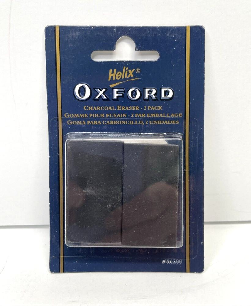 Helix Oxford Charcoal Eraser 2-pk