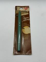 Vtg Sanford Calligraphic Pen Green Fine Point 2.5mm Permanent No 40104 NOS