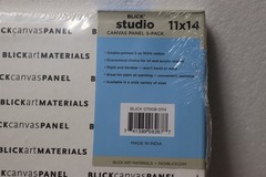 15x Lot (3x5pk) Blick Studio Canvas Panel 11×14 07008-5114