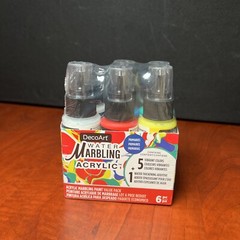 DecoArt Water Primaries Value Pack 2oz 6/Pkg – Various (1729) New