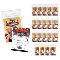 🎨 20 Packs – 18 PT Comic Artist Sketch Cards – Blank Trading/Sketch Cards Paper