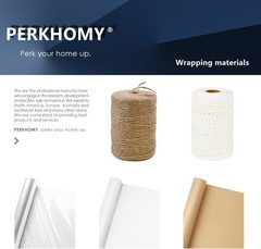 PerkHomy Craft Paper Roll 17.5″ x 1,200″ 100′ White Kraft Easel Paper for Kid…