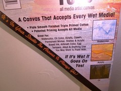 SEALED Yes! All Media Stretched Canvas 2 Pack 20×30″ Canvas 3/4 in Deep