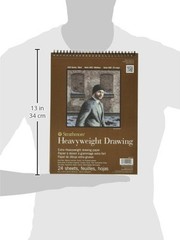 Strathmore 400 Series Heavyweight Drawing Pad 9×12 24 Sheets Cream Paper