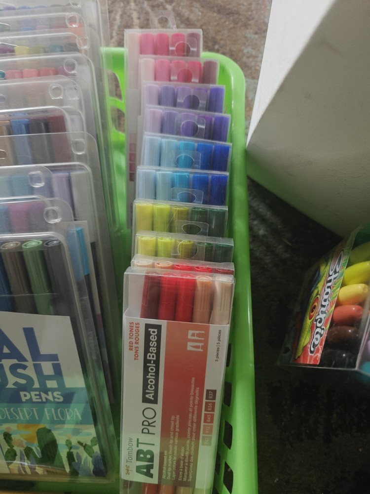 Tombow ABT Pro Dual Tip Markers – You Choose! Red