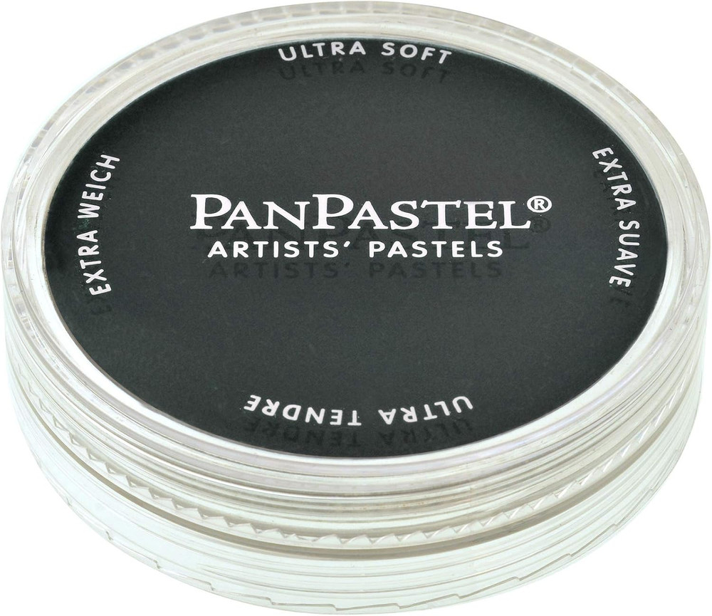 Panpastel Artist Pastels by GOLDEN, Black, 2.44” / 62Mm Pan Diameter, Profession