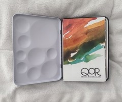 GOLDEN QOR MINI REFLECTIVE ARTIST WATERCOLORS – 6 HALF PANS BNIB 100% AUTHENTIC