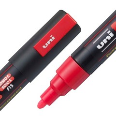 POSCA PC5M Paint Marker Reversible Medium Tip 1.82.5mm Fluorescent Red