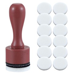 13Pcs Ink Blending Tool, Brown Ink Blending Brushes and 12 Pcs Refill Sponge …