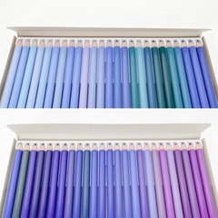 FELISSIMO 500 Colored Pencils Collection 25 x 20 Cases Set Used Japan