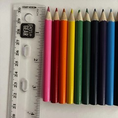 Bundle of Colored Pencils Prang, Liquid Mark, Grafix & Crayola Please Read Desc