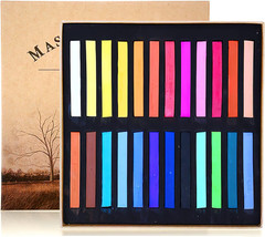 Neutral Color Chalk Pastels for Professional Artist 24 Colour