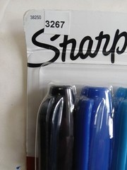 Sharpie Permanent Marker 5.3mm Chisel Tip Assorted 8/Set 38250