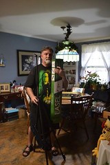 BRAND NEW BLACK ALUMINUM FIELD ART PAINTING EASEL W/ CARRYING BAG & WARRANTY