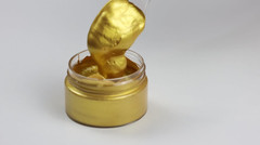 Metallic Acrylic Paint – Gold, Silver, 1.69 Oz – Metallic Paint for Crafts, Glas