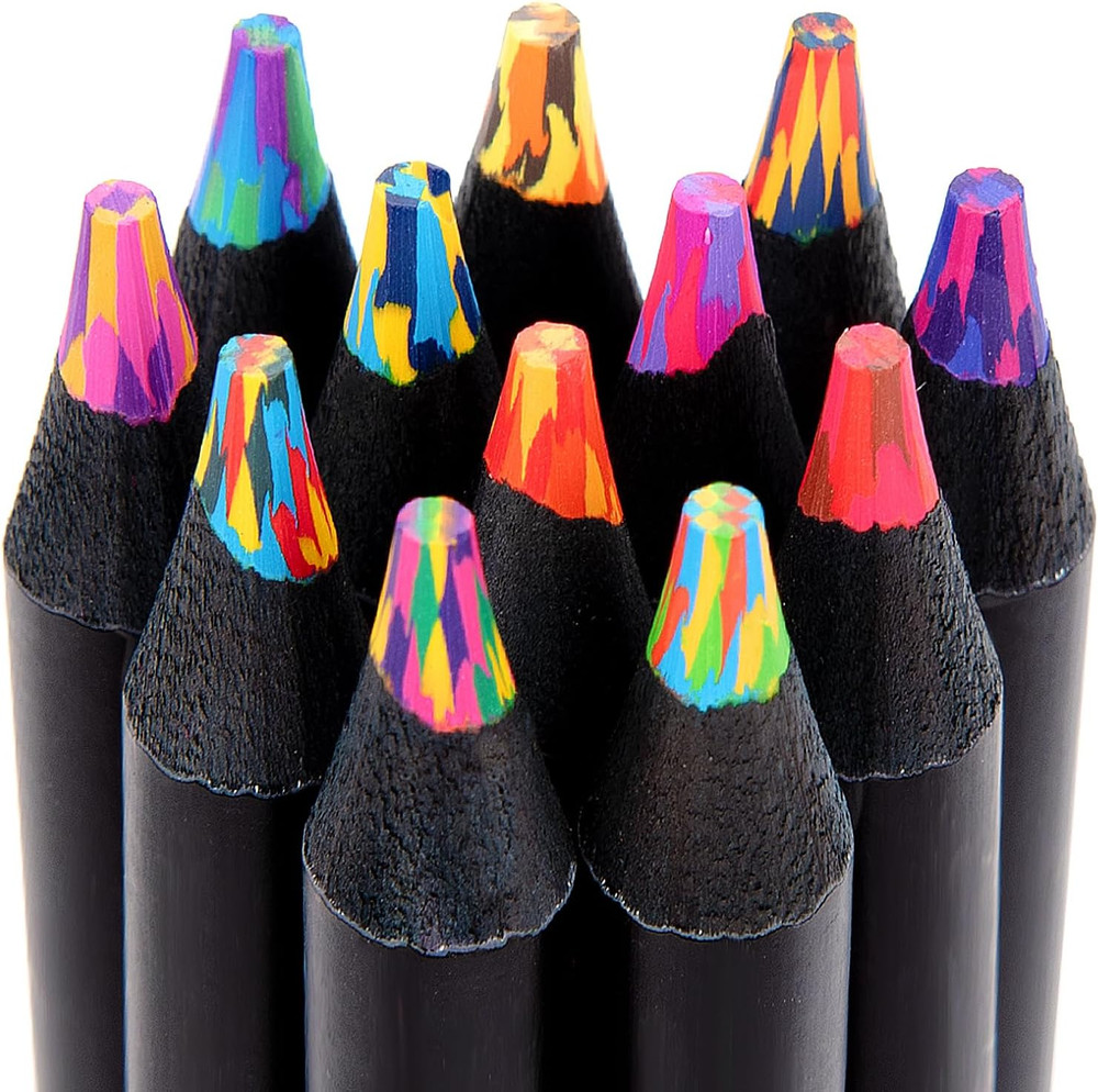 Easter Basket Stuffers, Art Supplies 12 Rainbow Colored Pencils, Easter Basket S