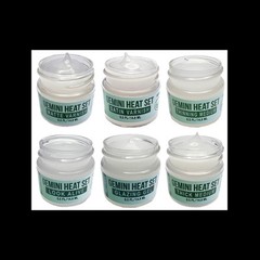 Set of 6 GEMINI Heat Set Varnishes~1/2 OZ~Brand NEW~Heat Set Paint
