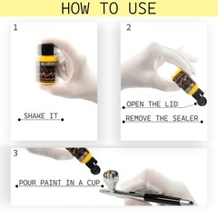 NO-NAME Airbrush Paint Set – Opaque & Water-Based Acrylic