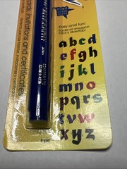 Marvy Uchida 6000 Calligraphy Pen Blue 2.0 Size Acid Free Non Toxic Water Based