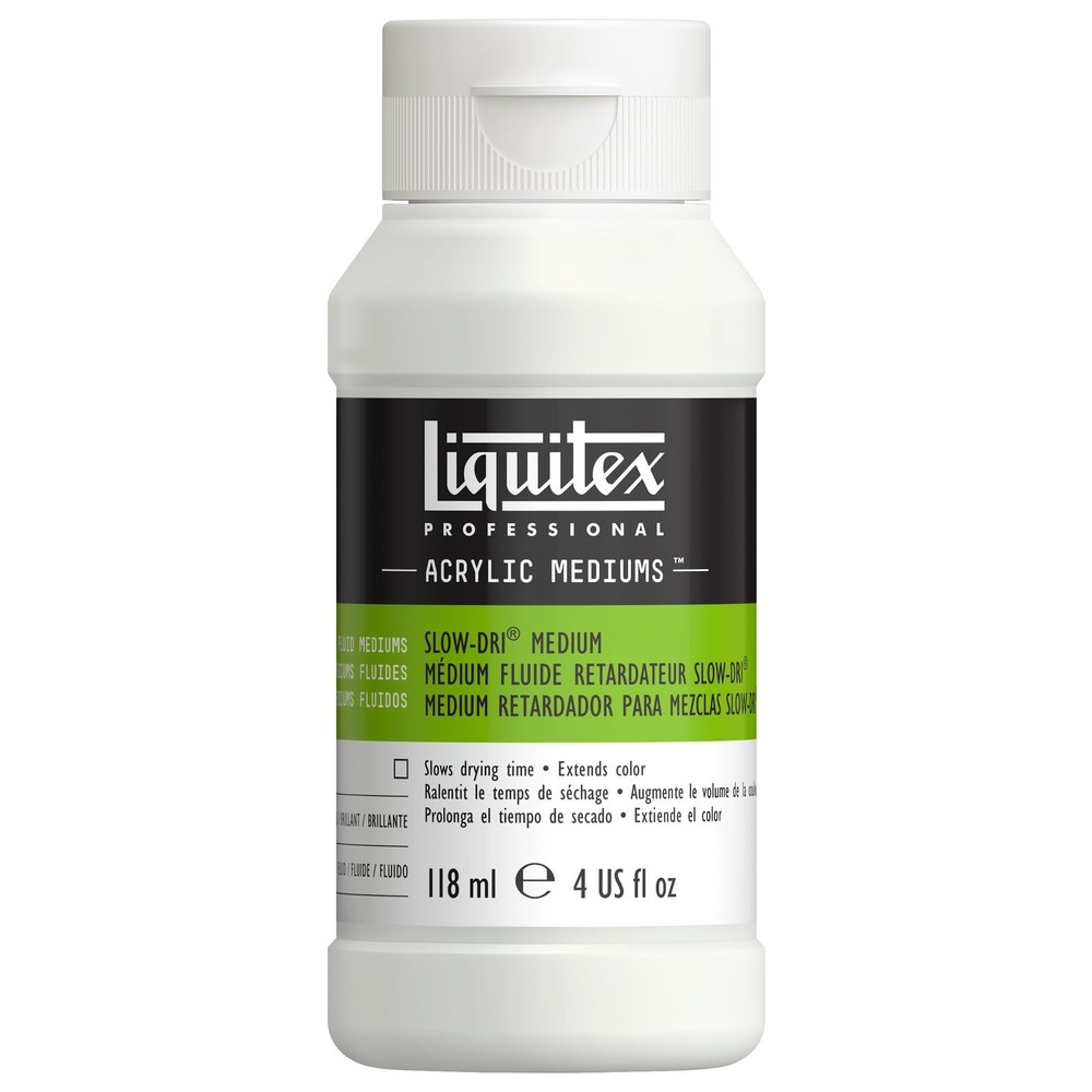 Liquitex Professional Fluid Medium, 118ml (4-oz), Slow-Dri Blen Shoes