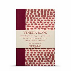 Venezia Notebook Set, White Paper, 10×15 cm, 48 Pieces for Creative Projects