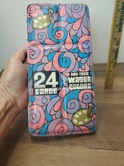 Vintage 70s Collectible 25 Water Color Set Box Made  In  England Psychedelic