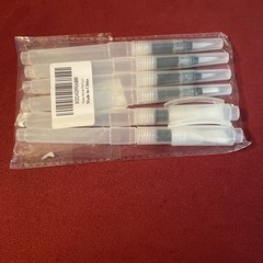 New 6 Pen Water Painting Brush Set with Refillable Tube