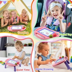 Bablocvid Toddler Toystoys For 1-2 Year Old Girlsmagnetic Drawing Doodle Board